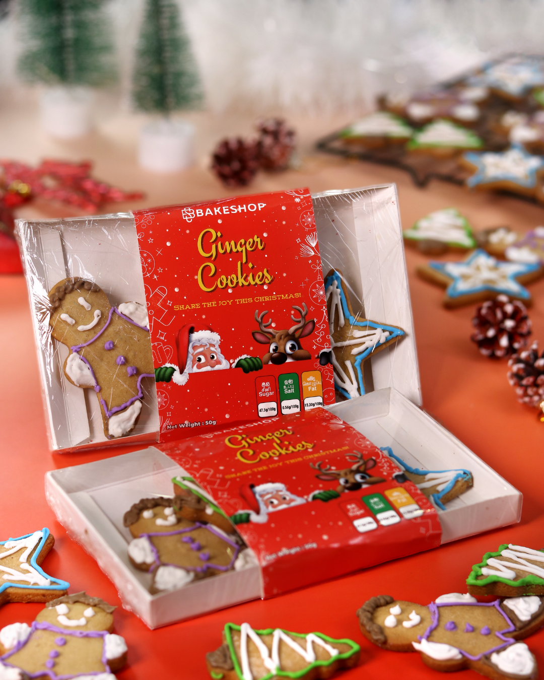 Ginger Cookies (3 pcs)