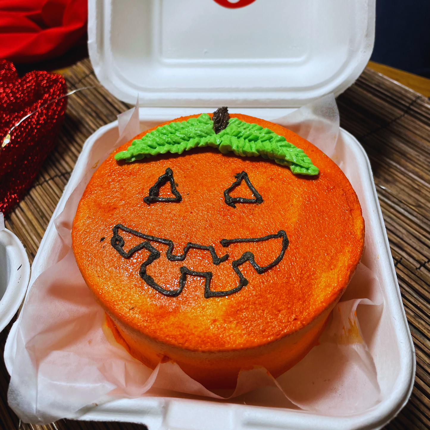 Pumpkin Bento Cake